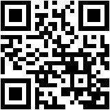 A QR code, possibly containing encoded information or a URL.