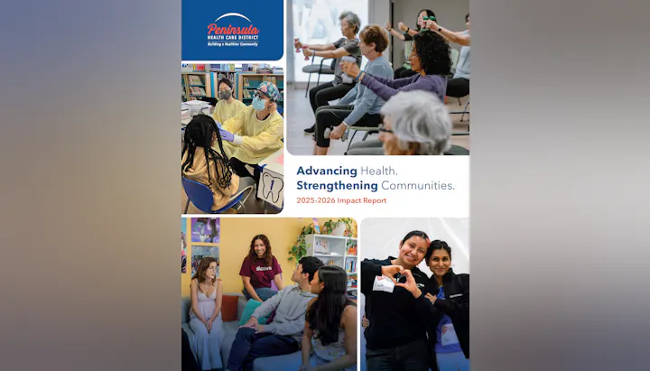 A collage highlighting community health initiatives, showcasing activities like healthcare services, wellness exercises, and youth engagement.