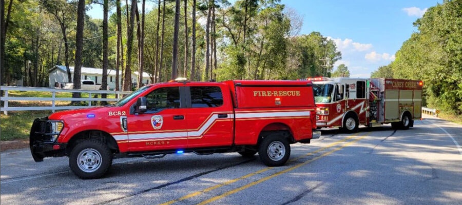 May contain: transportation, truck, vehicle, machine, wheel, and fire truck