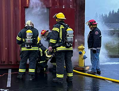 Fire fighter