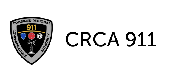 The image features a logo for the Combined Regional Communications Authority (CRCA), related to emergency services.