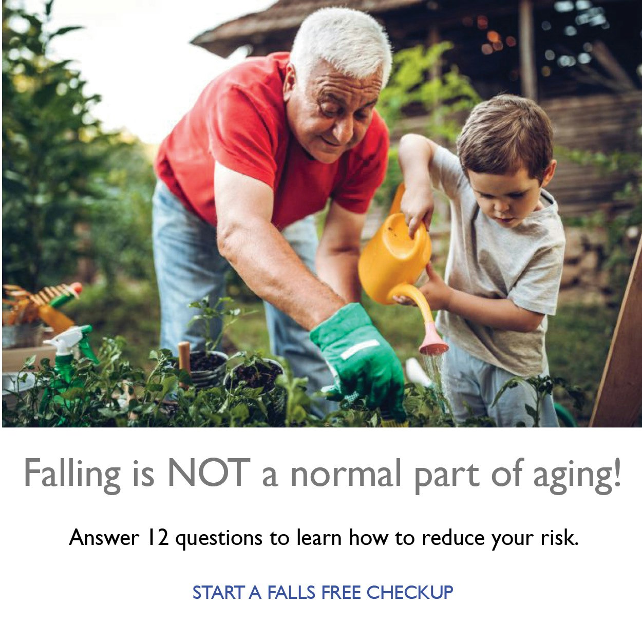 National Council on Aging Fall Prevention Survey