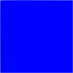 The image is a solid blue color with a slight gradient.