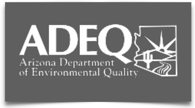 ADEQ logo; depicts "Arizona Department of Environmental Quality."