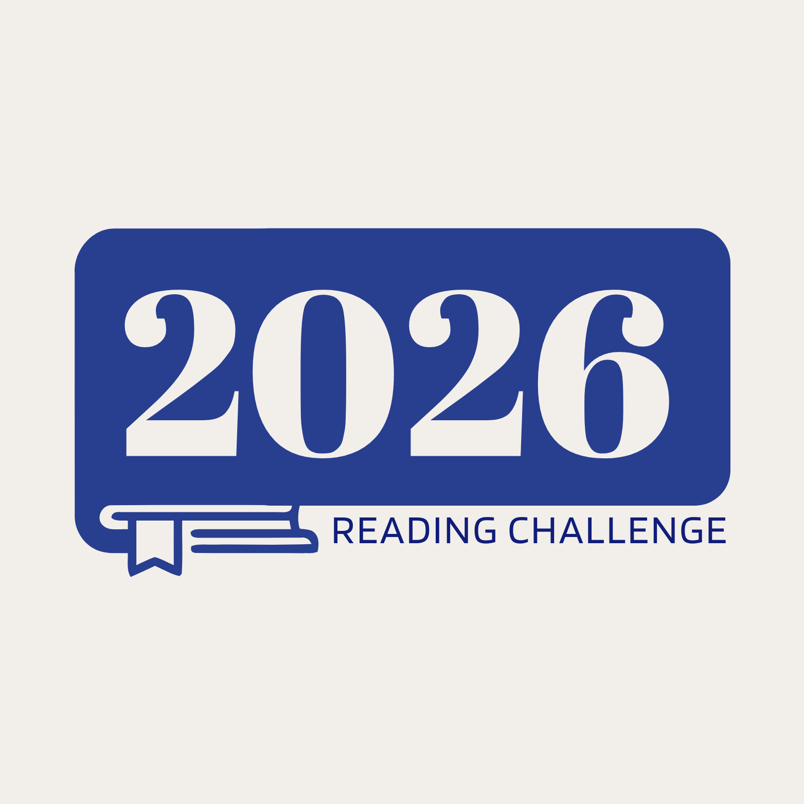 The image features a logo for the "2026 Reading Challenge," encouraging participation in reading activities.