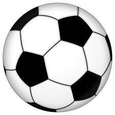 A classic black and white paneled soccer ball.