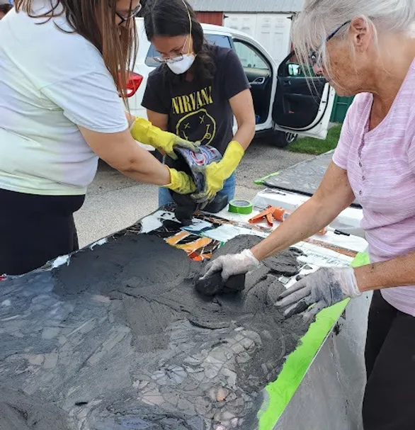 May contain: clothing and glove