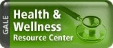 The image features a button or icon for the "Health & Wellness Resource Center" with a stethoscope graphic.