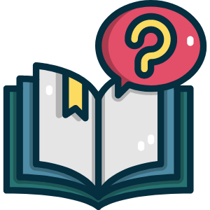 Book with question mark