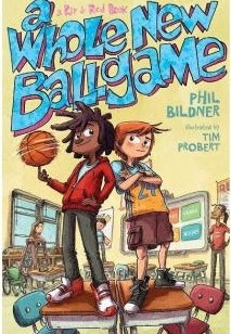 May contain: book, comics, publication, person, ball, basketball, basketball (ball), sport, chair, and furniture