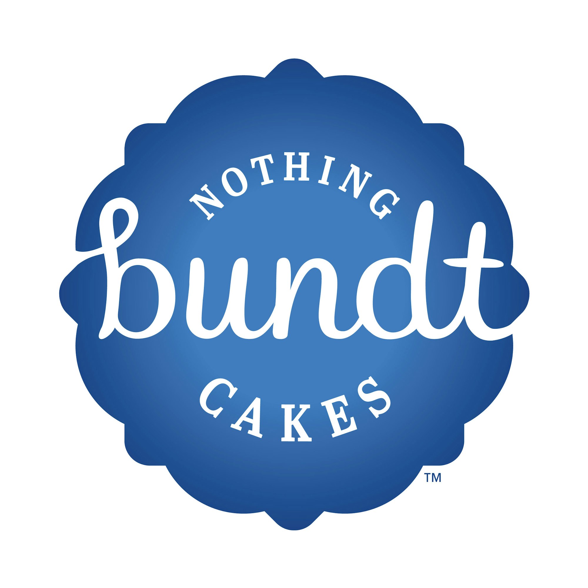 The image features a logo for "Nothing Bundt Cakes," featuring a blue background and stylized text.