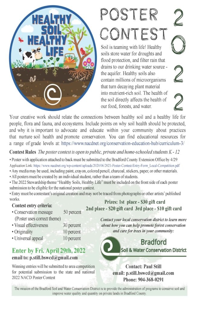 Flyer for 2022 Poster Contest