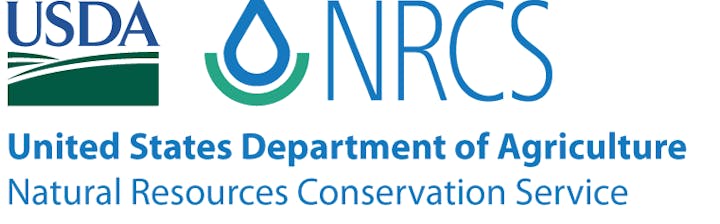USDA NRCS logo: United States Department of Agriculture, Natural Resources Conservation Service logo