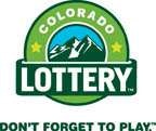 Logo of Colorado Lottery with mountains and slogan "DON'T FORGET TO PLAY".