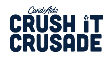 Text: "CondiAds CRUSH iT CRUSADE" in bold, stylized font.