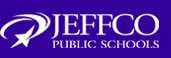 Jeffco Public Schools logo on a purple background.
