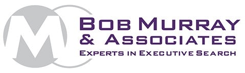 Logo of "Bob Murray & Associates" with the tagline "Experts in Executive Search."