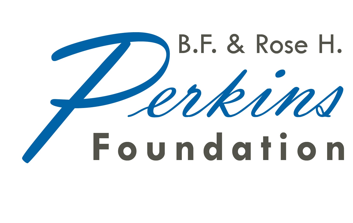 Logo of "B.F. & Rose H. Perkins Foundation."