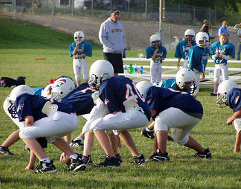 Photo of Kids Playing Football