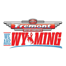 The image features the logo of Fremont Motor Companies, highlighting "WE ARE WYOMING" with a cowboy design.
