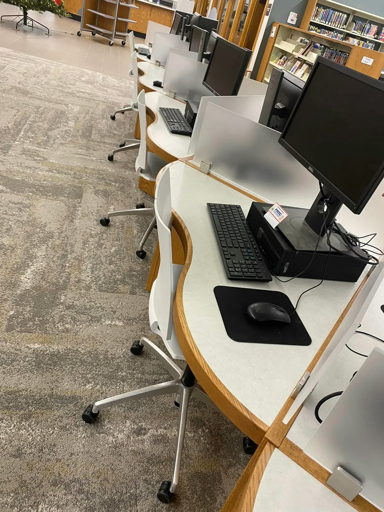 computer stations