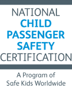 Logo of the National Child Passenger Safety Certification program.