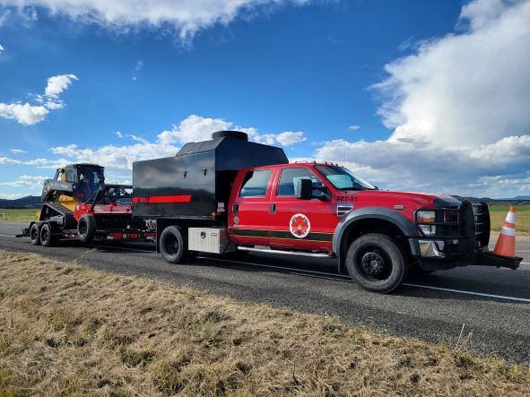 May contain: flat bed truck, transportation, truck, and vehicle