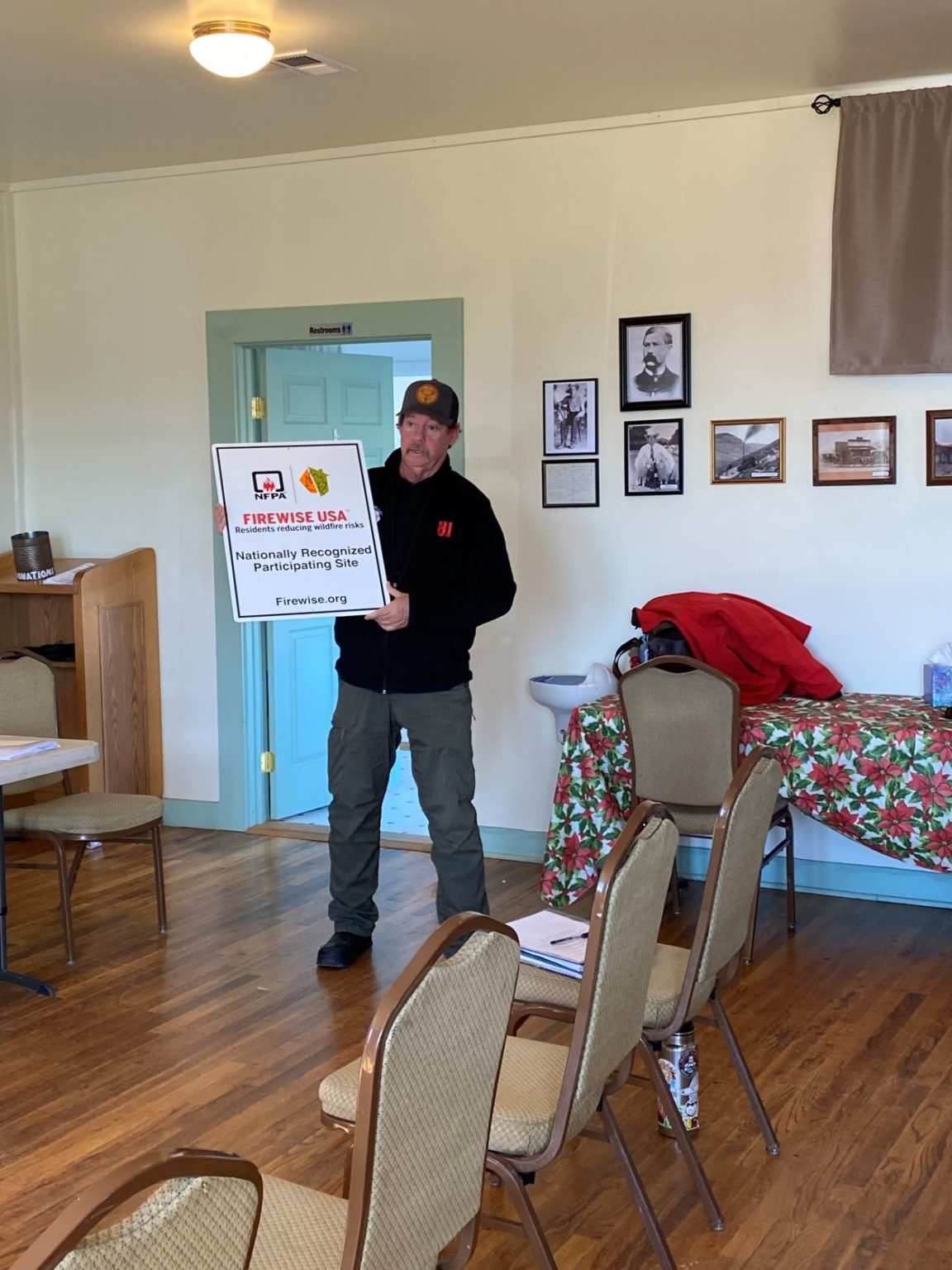 May contain: furniture, table, floor, desk, indoors, interior design, dining table, art, and painting