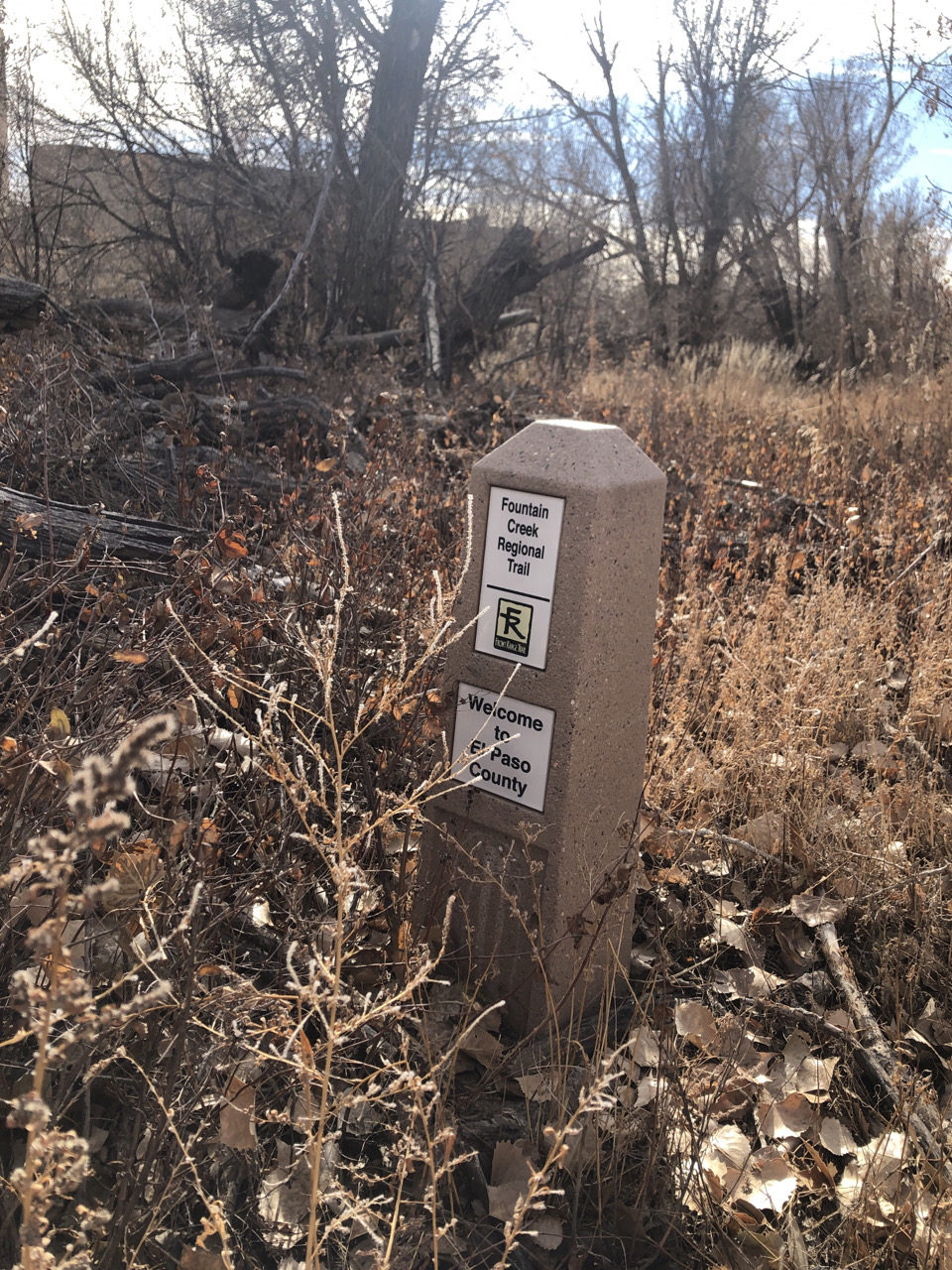 Trail marker