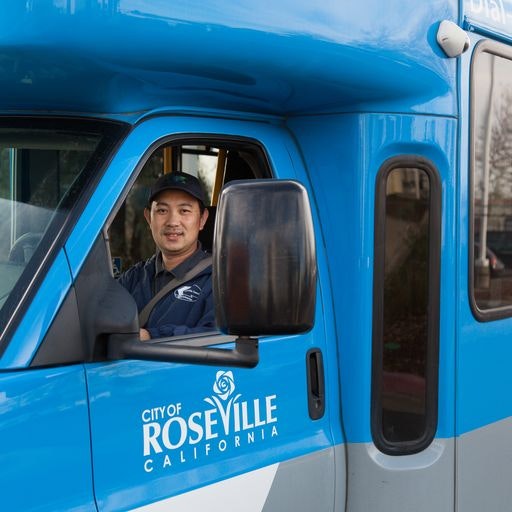 May contain: person, bus, transportation, and vehicle