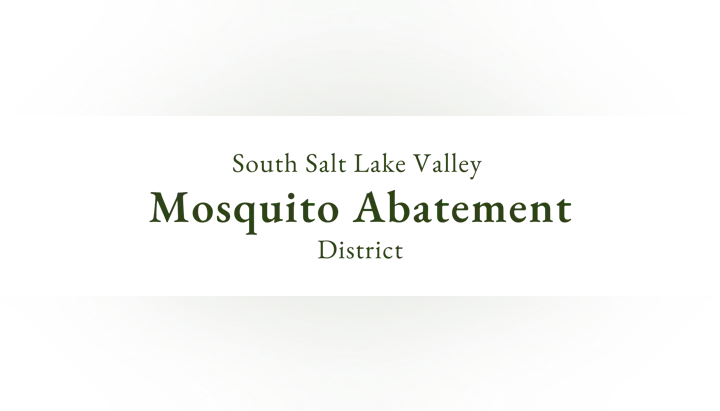 "South Salt Lake Valley Mosquito Abatement District" text.