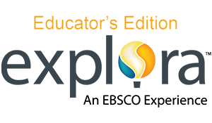 Text logo: "Educator's Edition explo*ra" with a decorative icon in the "o."
