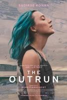 Movie poster featuring a person with blue hair and text "The Outrun."