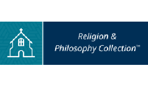 Church icon and "Religion & Philosophy Collection" text on blue background.