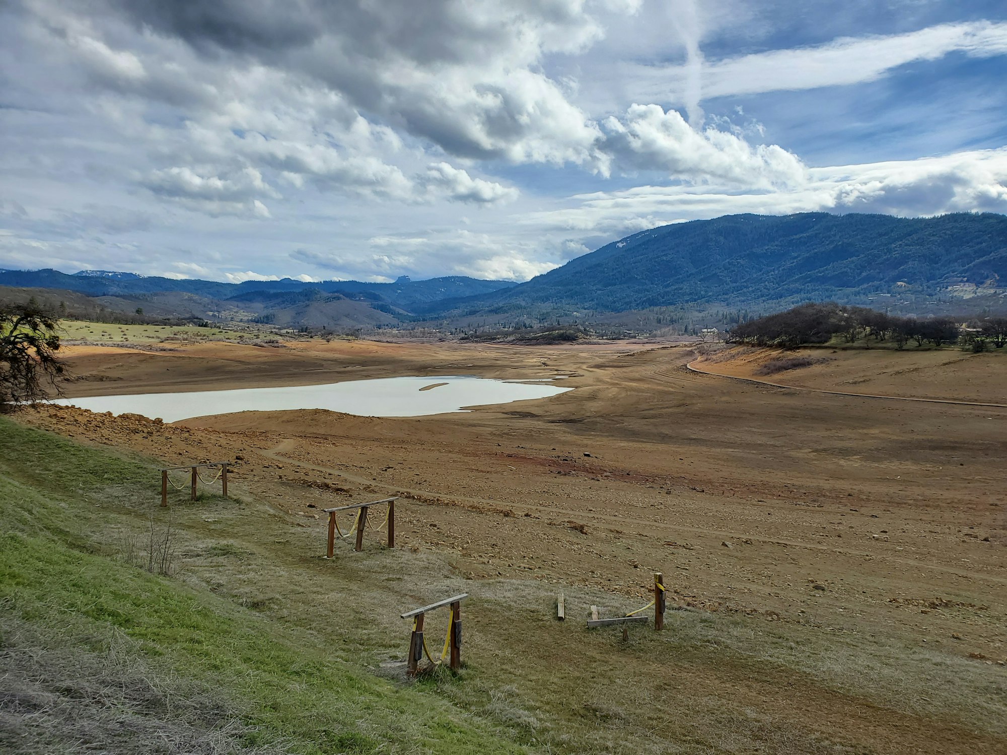 Dry Emigrant Lake March 2022