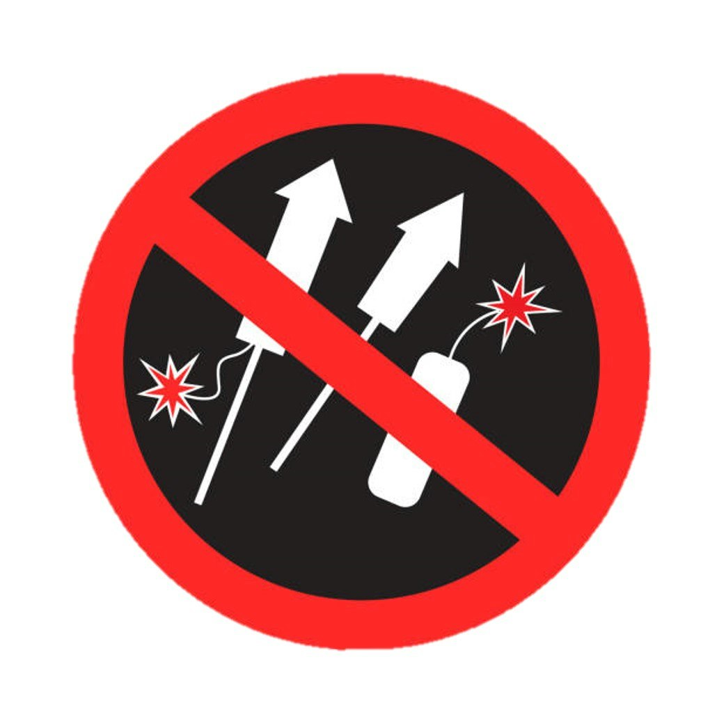 May contain: sign, symbol, road sign, and weapon