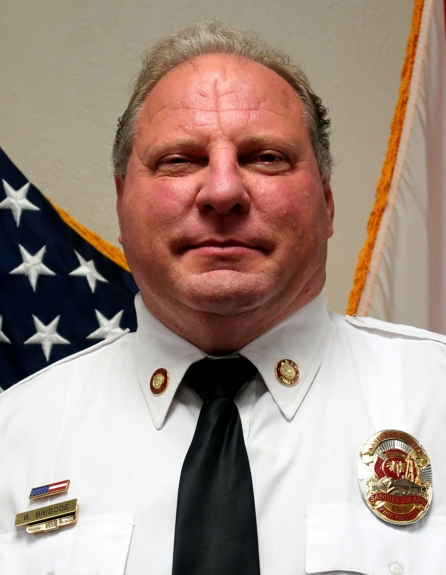 Fire Chief William Briscoe in his Class A Uniform.