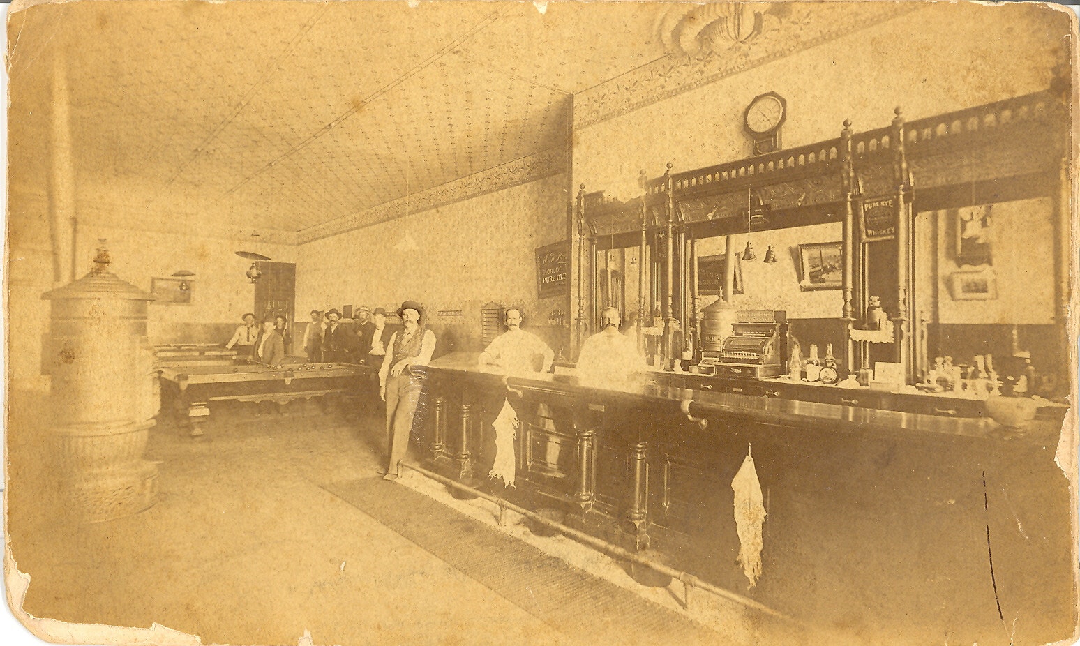 May contain: pub, person, architecture, building, indoors, restaurant, and shop