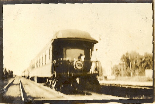 May contain: person, railway, train, transportation, and vehicle