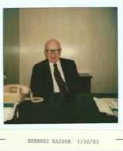Polaroid photo of a man
