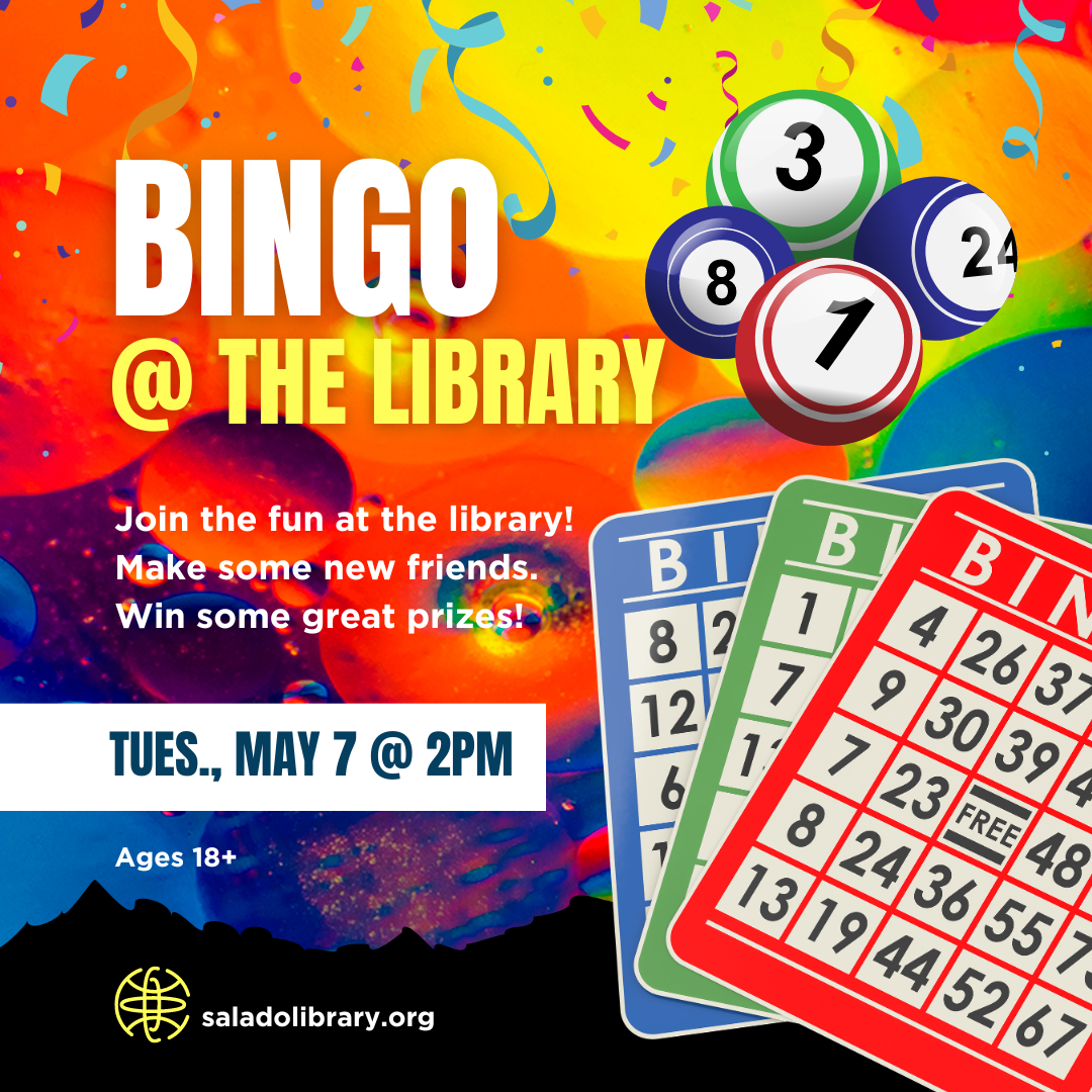 Library Bingo Raffle Adults: Bingo! - Salado Public Library