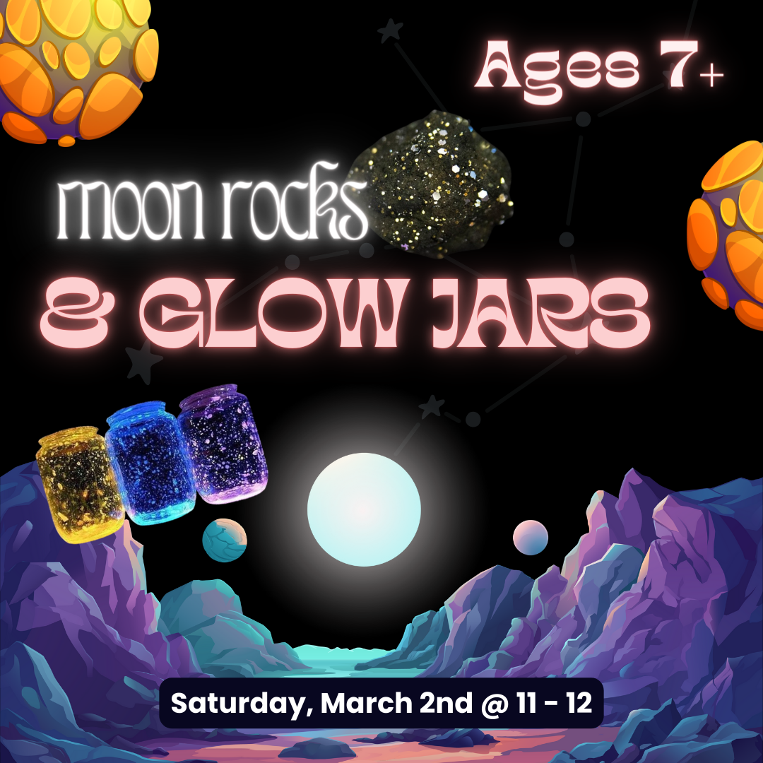 Moon Rocks & Glow Jars - Salado Public Library