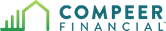 Logo with a stylized house and bar graph in green, and the text "COMPEER FINANCIAL" in blue and black.