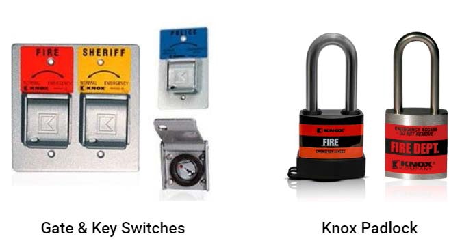 Examples of Knox products available on Knox website