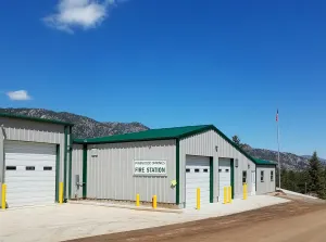 Photo of a fire station