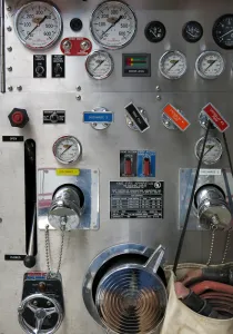 Photo of various gauges and meters