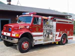 Photo of a fire truck