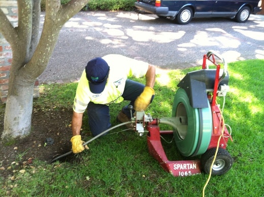 May contain: grass, plant, clothing, glove, lawn, garden, nature, outdoors, car, transportation, vehicle, gardening, adult, male, man, person, gardener, hat, device, lawn mower, and tool