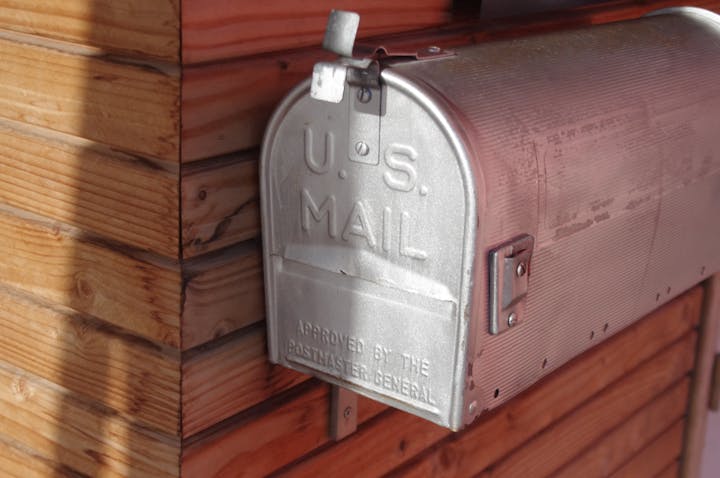 May contain: mailbox and letterbox