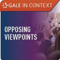 The image features a colorful interface labeled "Opposing Viewpoints," likely related to a research or educational platform.
